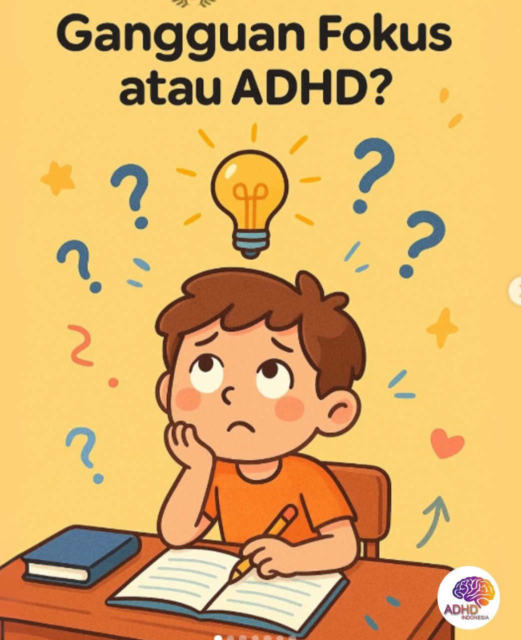 ADHD dan Kesulitan Fokus Anak: Edukasi untuk Keluarga di Kabupaten Bangka Tengah