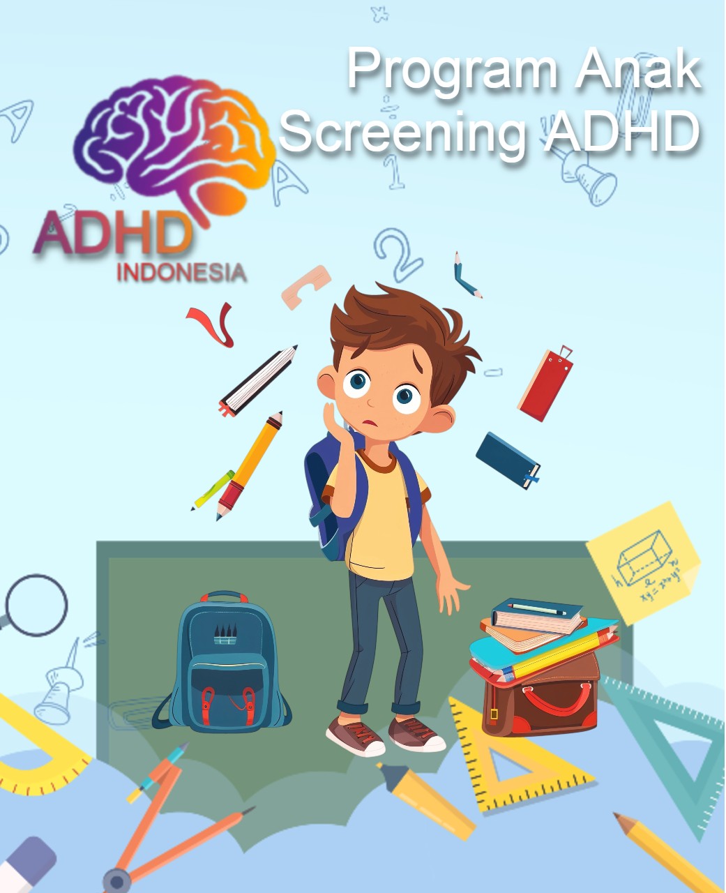 Program ADHD Indonesia Kabupaten Bangka Tengah Screening ADHD Non-Diagnostik